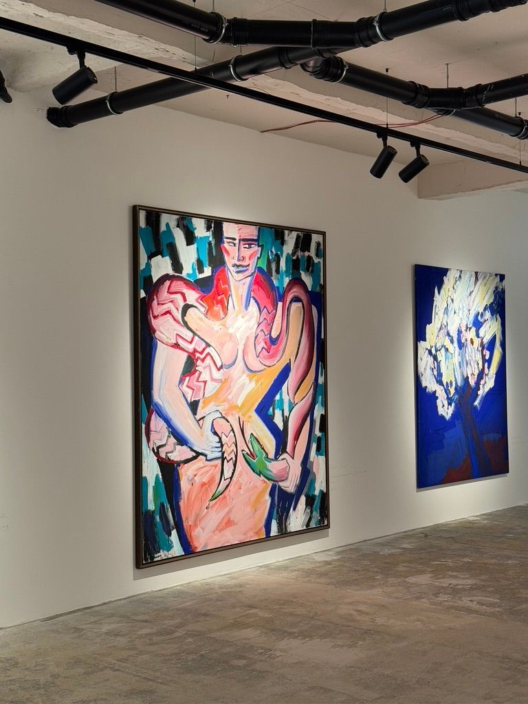 Elvira Bach im Gespräch mit Saskia de Vries