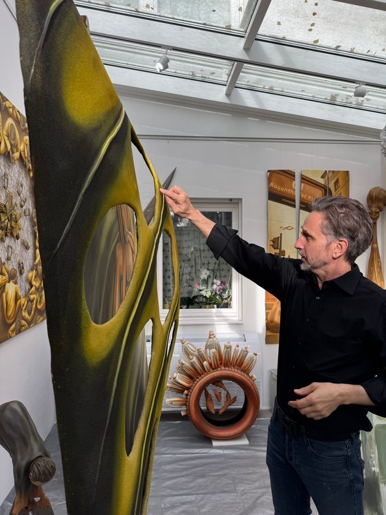 Studio Visit: Uwe Tabatt